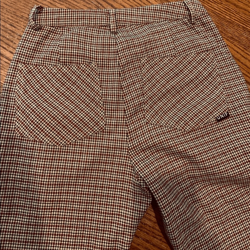 UNIF plaid pants